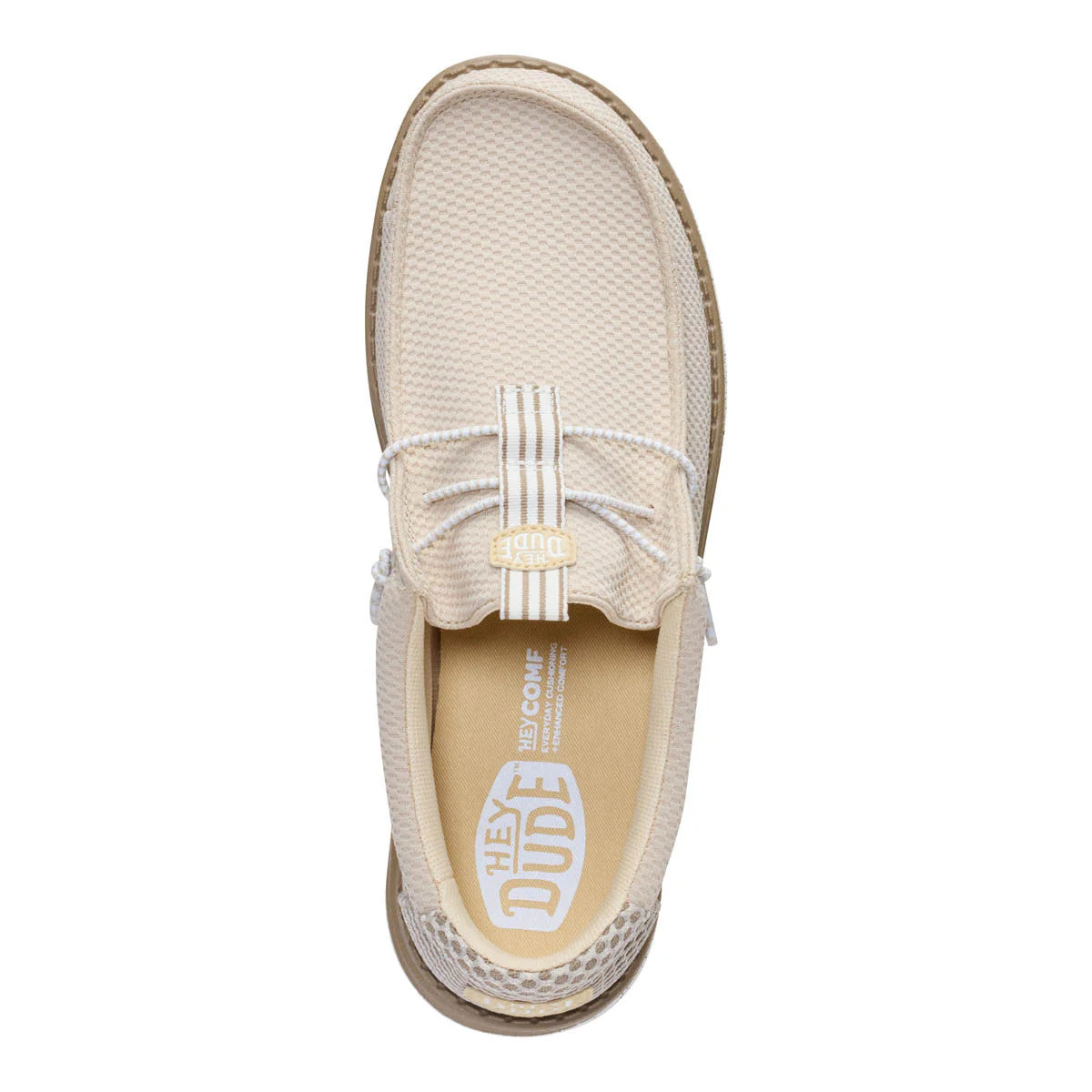 Hey Dude Men's Wally Mesh Neutrals
