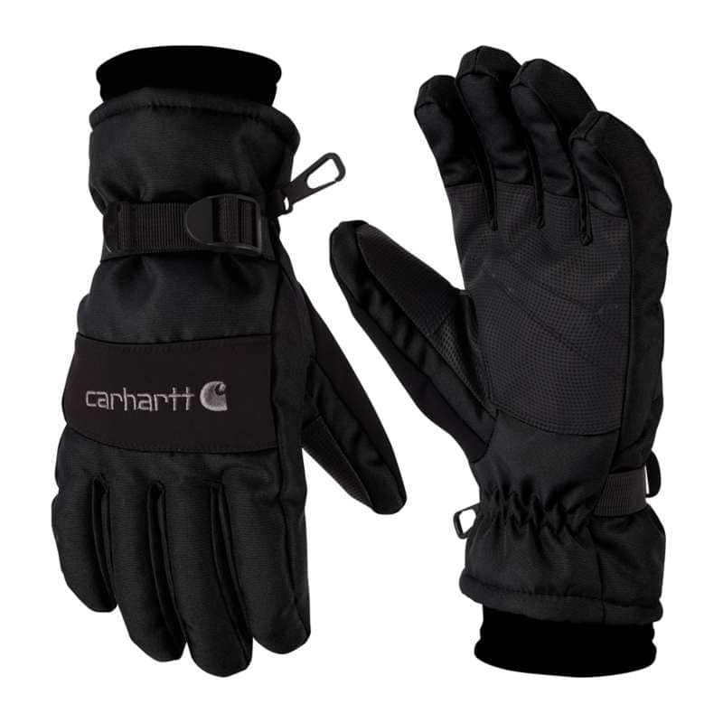 Carhartt Men's Waterproof Insulated Knit Cuff Glove - BROWN/BLACK