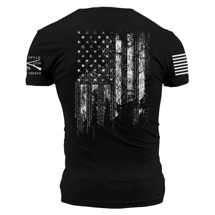 Grunt Men's 1776 Flag T-Shirt
