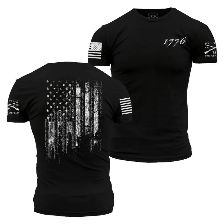 Grunt Men's 1776 Flag T-Shirt