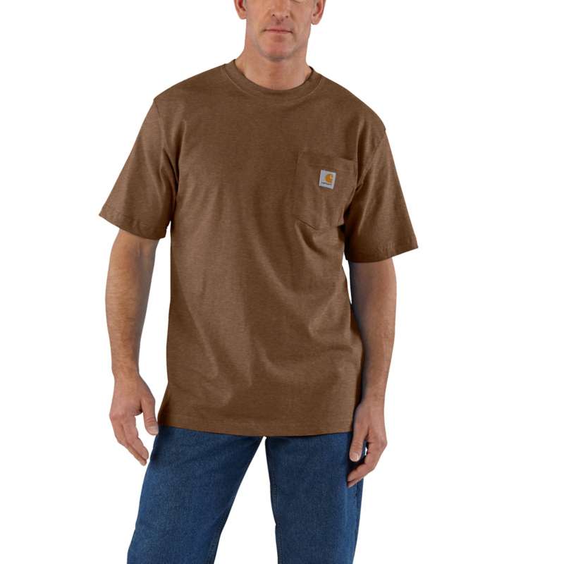 Carhartt Men's Workwear Pocket Short-Sleeve T-Shirt - BARREL 219