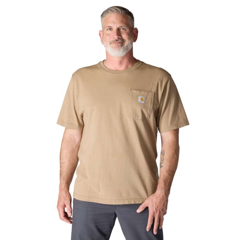 Carhartt Men's Workwear Pocket Short-Sleeve T-Shirt - DESERT DES
