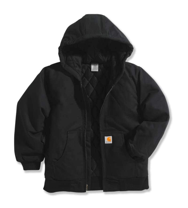 Active Jac, Quilted Flannel Lined - BLACK