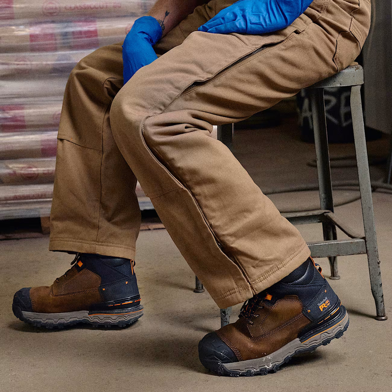 Timberland Men's Boondock Ultralight 6" Composite Toe Waterproof Work Boot