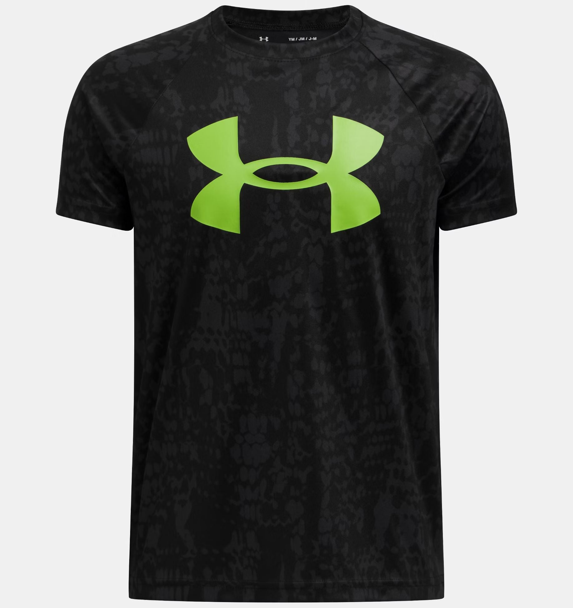 Under Armour Boys Tech Big Logo Printed Short Sleeve