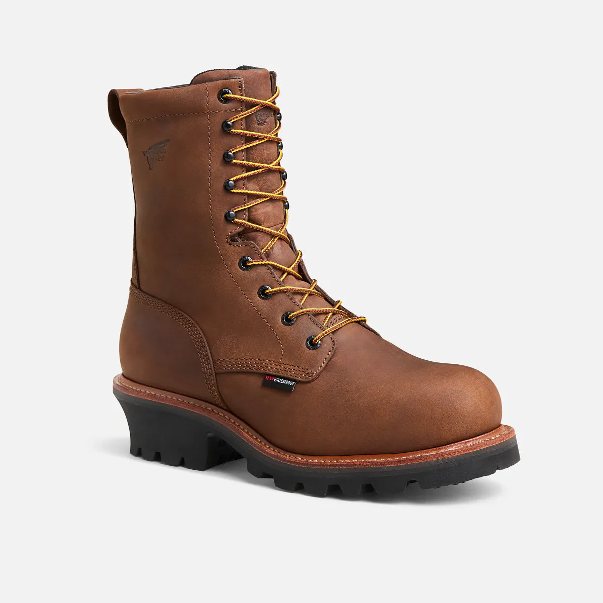 Red Wing Men's LoggerMax 9-inch Waterproof, Insulated Safety Toe Boot