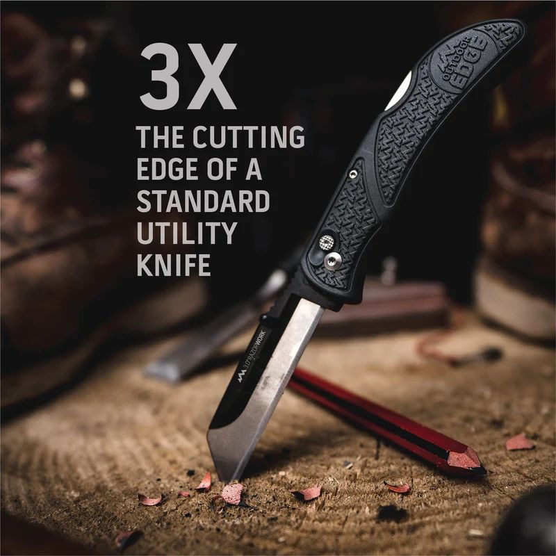 Outdoor Edge 3.0" Razor Work Knife