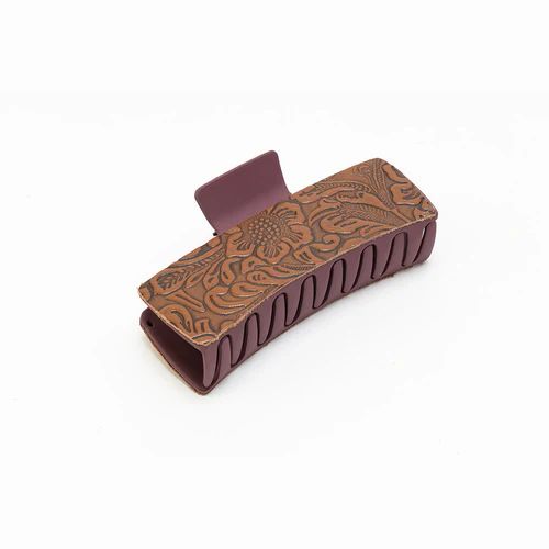 Myra Cindertrail Handtooled Hair Clip