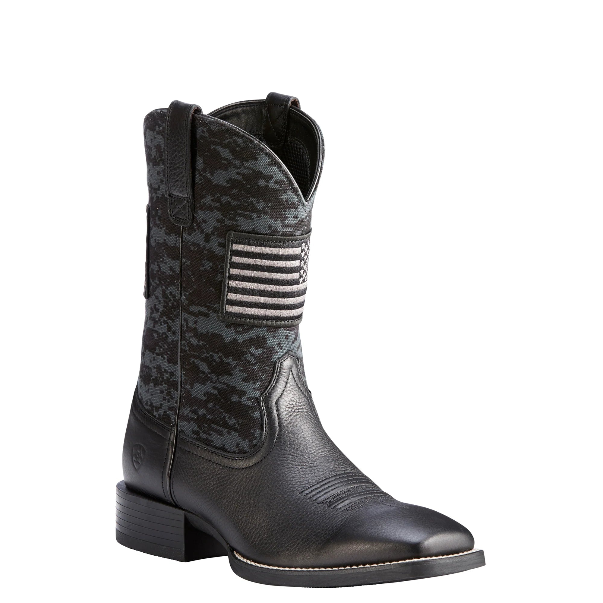 Ariat Men's Sport Patriot Boot Black Camo