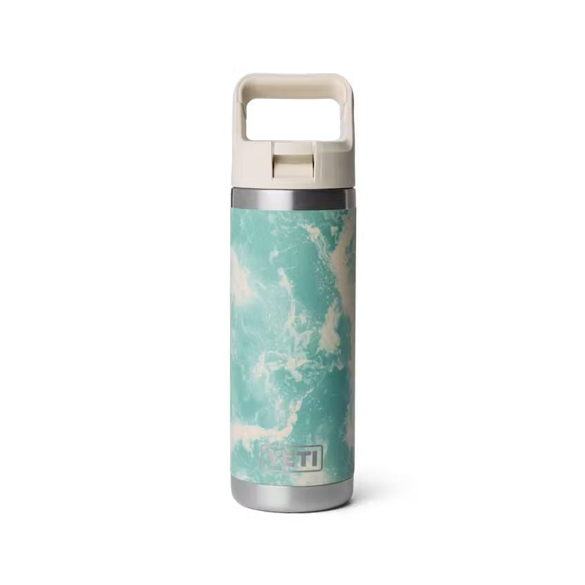 Yeti Rambler 18Oz Water Bottle with Straw Cap