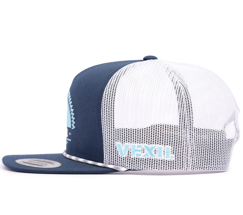 Vexil Sunrise - Navy/White Mesh Snapback