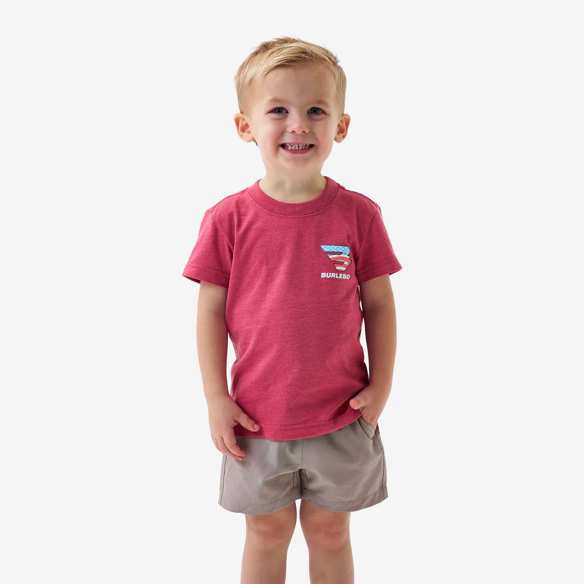 Burlebo Kid's American Dogs Short Sleeve Tee
