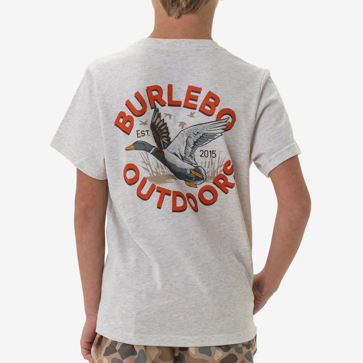 Burlebo Kid's Old School Duck Hunt Short Sleeve Tee