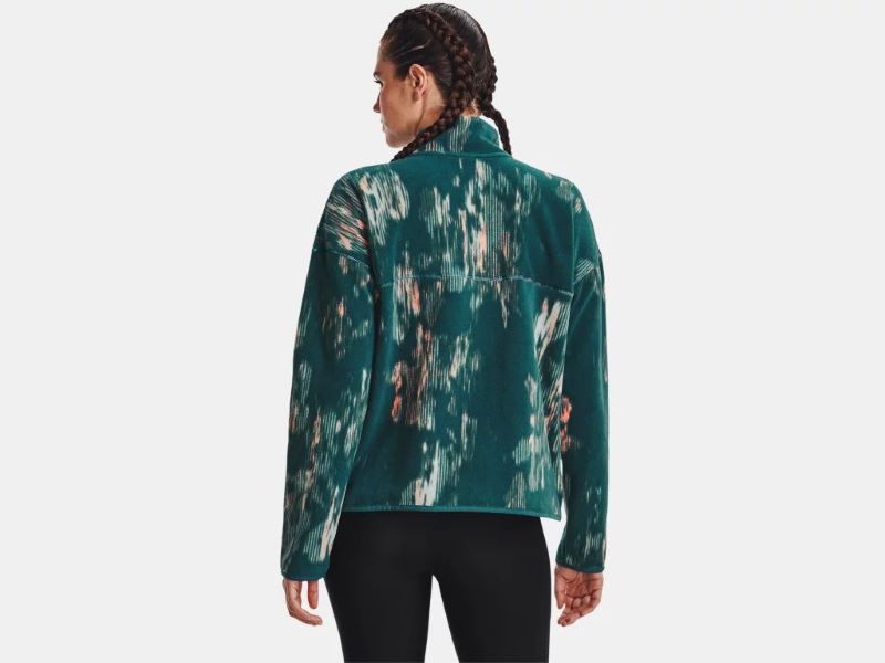 Under Armour Women's Turbofleece Printed ¼ Zip