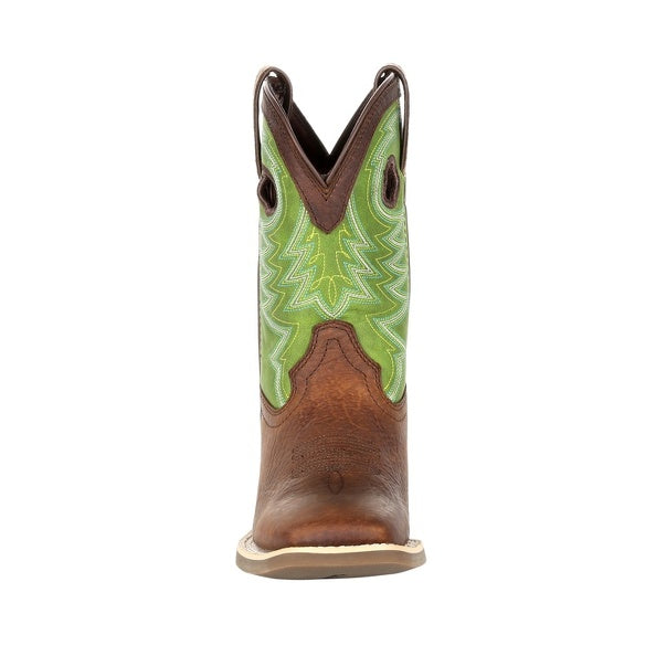 Durango Kid's Lil' Rebel Pro Lime Western Boot