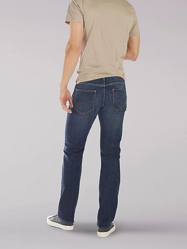Lee Men's Extreme Motion Slim Straight Leg Jeans In Cortez