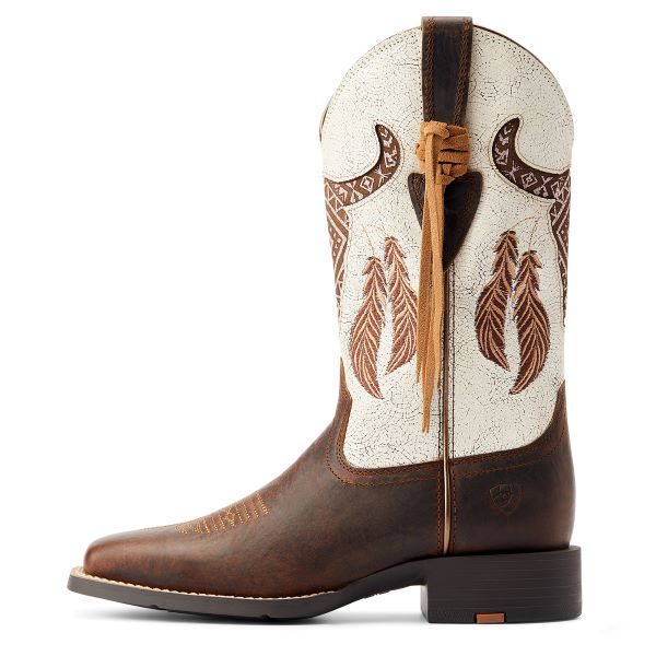 Ariat Women's Round Up Southwest Stretchfit Western Boot
