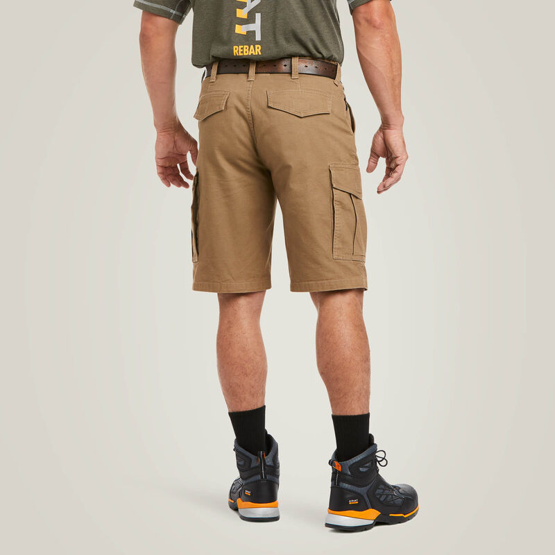 Ariat Men's Rebar Durastretch Made Tough Cargo 11" Short
