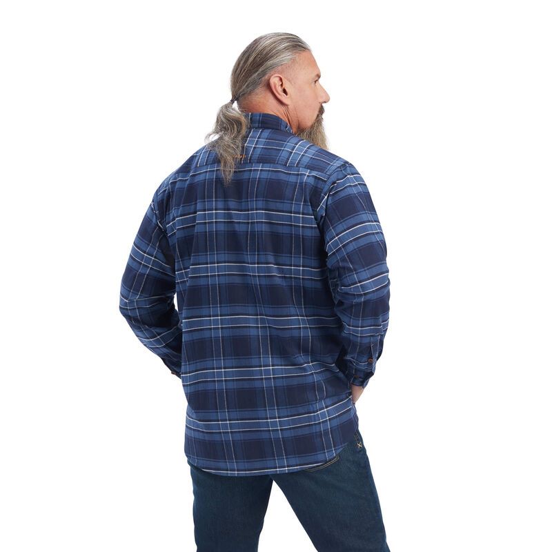 Ariat Men's Rebar Flannel Durastretch Work Shirt