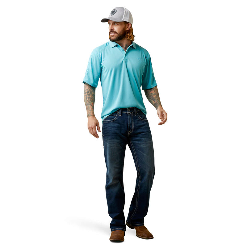 Ariat Men's Ac Short Sleeve Polo