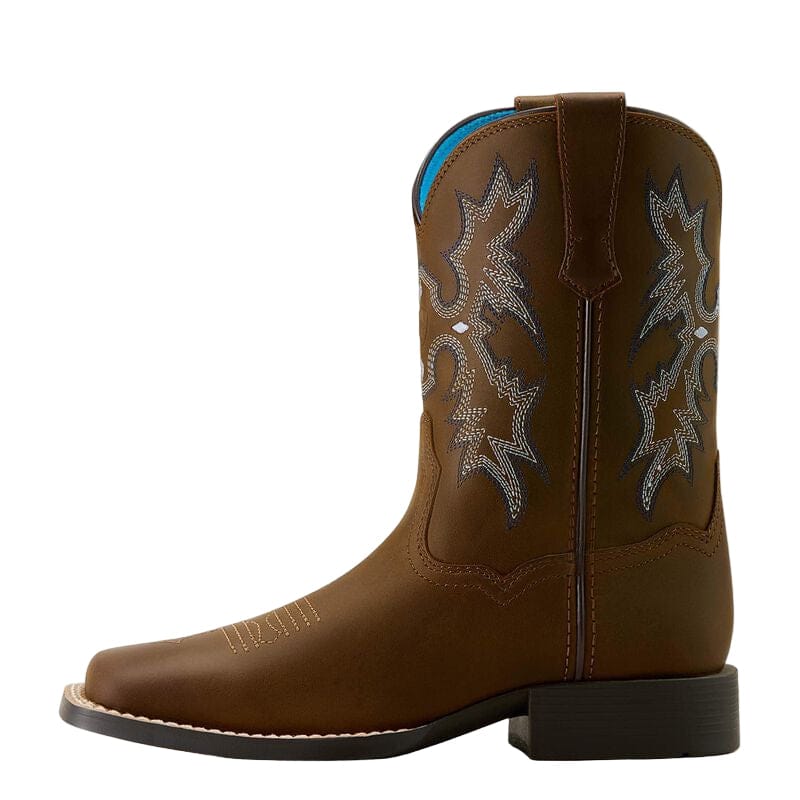 Ariat Kid's Tombstone Distressed Brown Western Boots