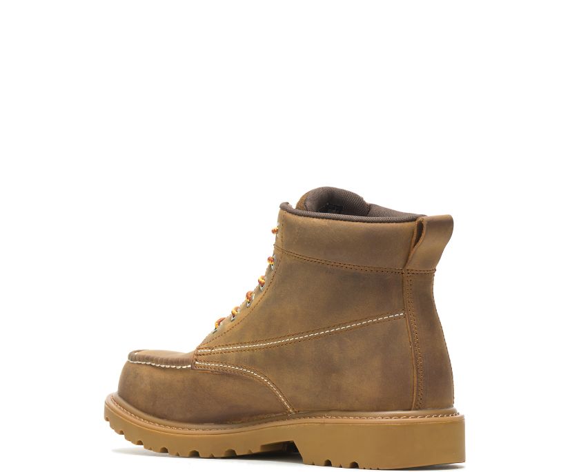Wolverine Men's Moc-Toe 6" Steel Toe Work Boot