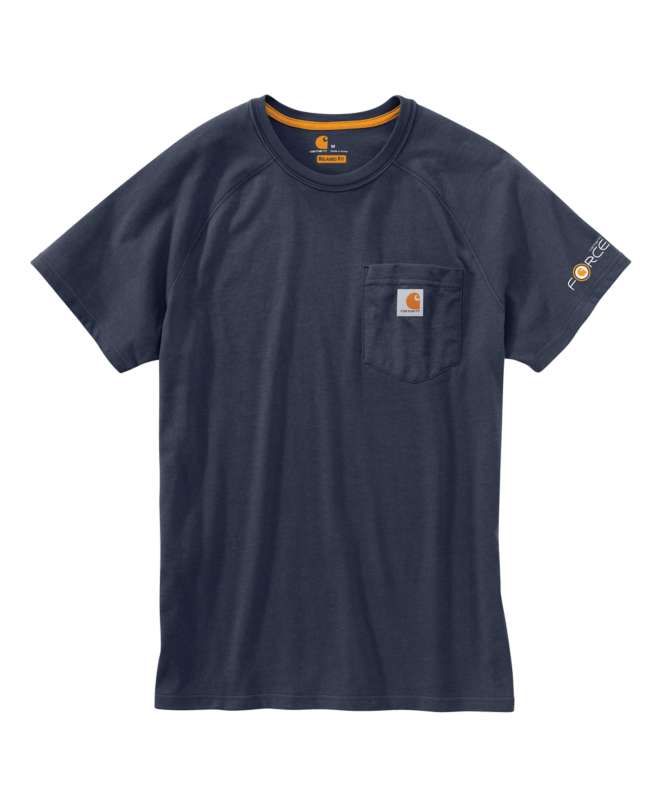 CARHARTT MEN'S FORCE COTTON DELMONT SHORT-SLEEVE T-SHIRT