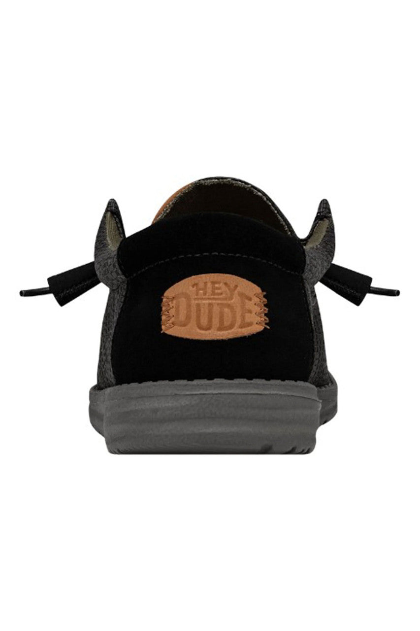 Hey Dude Men's Wally Grid Black