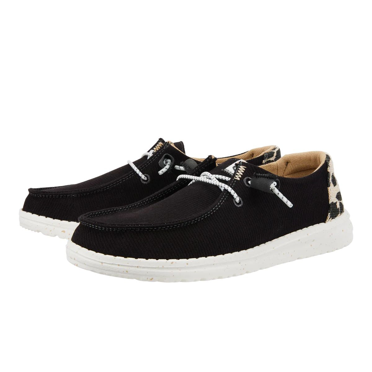 Hey Dude Women's Wendy Leopard Black/Leopard