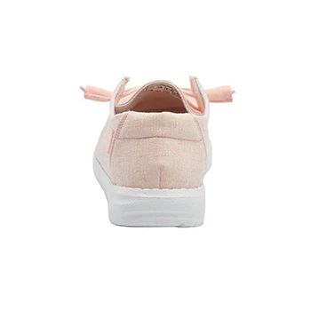 Hey Dude Ladies Wendy Linen Pink Lemonade