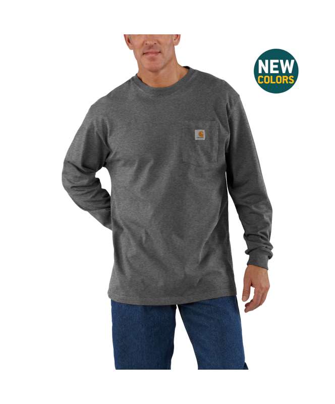 Carhartt Men's Workwear Long Sleeve Pocket T-Shirt