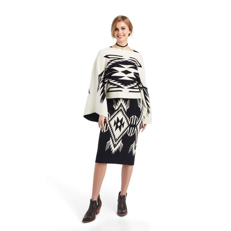 Ariat Women's Sweater Chimayo Skirt