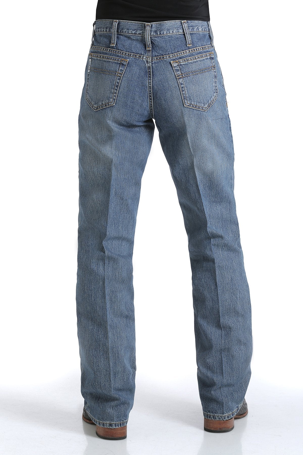 Cinch Men's Relaxed Fit White Label Mid Rise, Relaxed, Straight Leg Jean