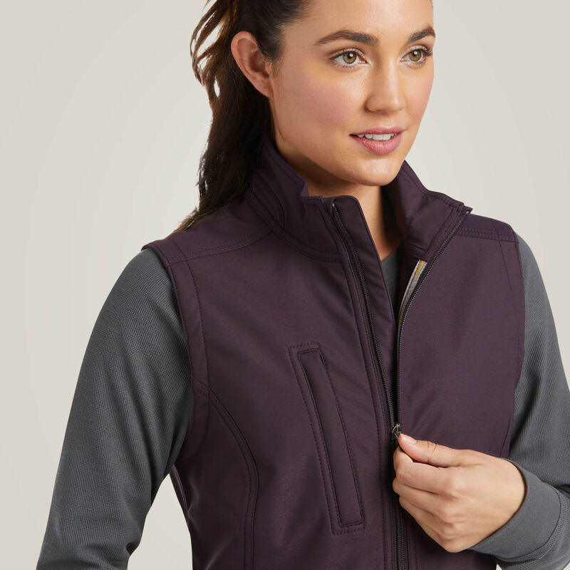 Ariat Women's Rebar Stretch Canvas Softshell Vest