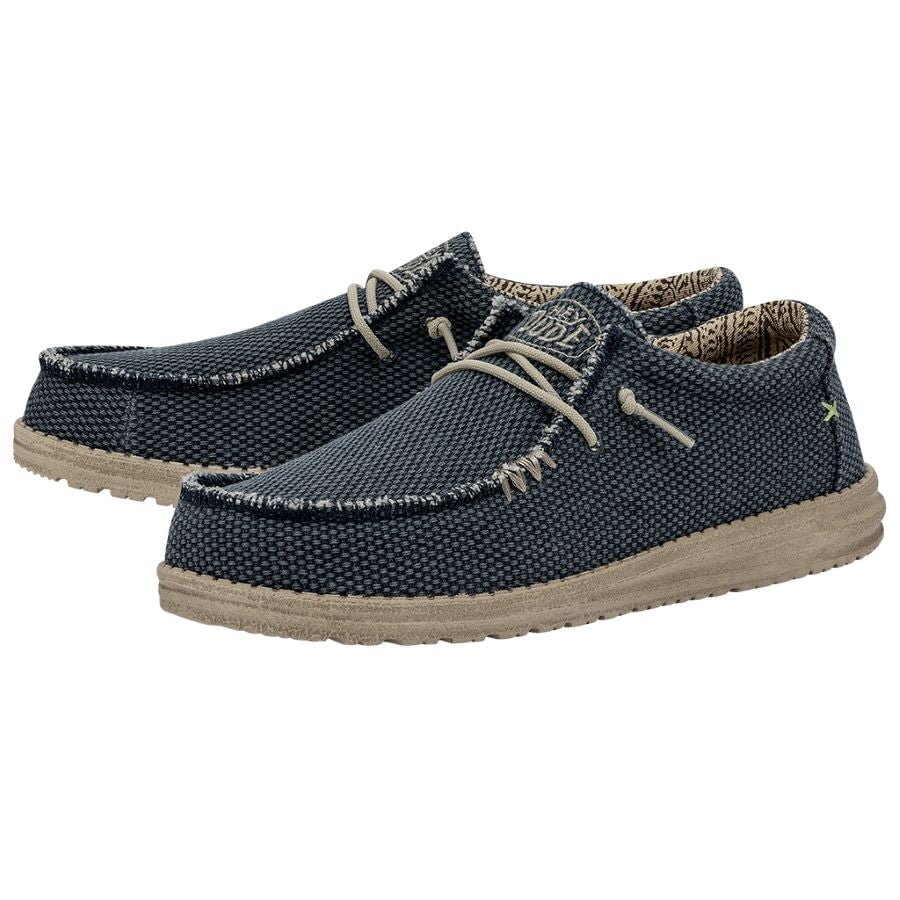 Hey Dude Men's Wally Braided Blue Night