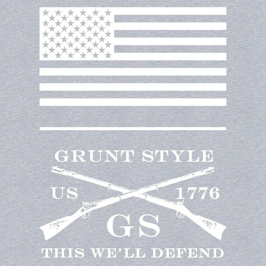 Grunt Men's Red Blood Blue Collar T-Shirt