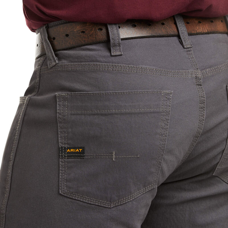 Ariat Men's Rebar M4 Low Rise DuraStretch Made Tough Stackable Straight Leg Pant