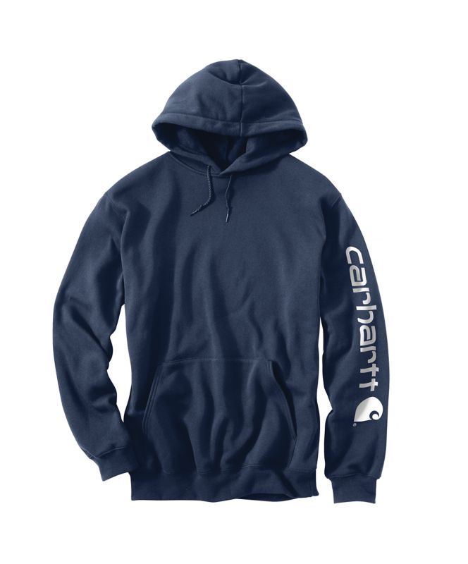 Carhartt Men's Midweight Hooded Logo Sweatshirt
