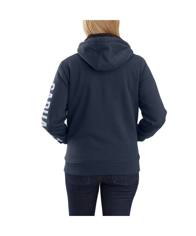 Carhartt Women's Rain Defender Original Fit Fleece Lined Logo Graphic Sweatshirt