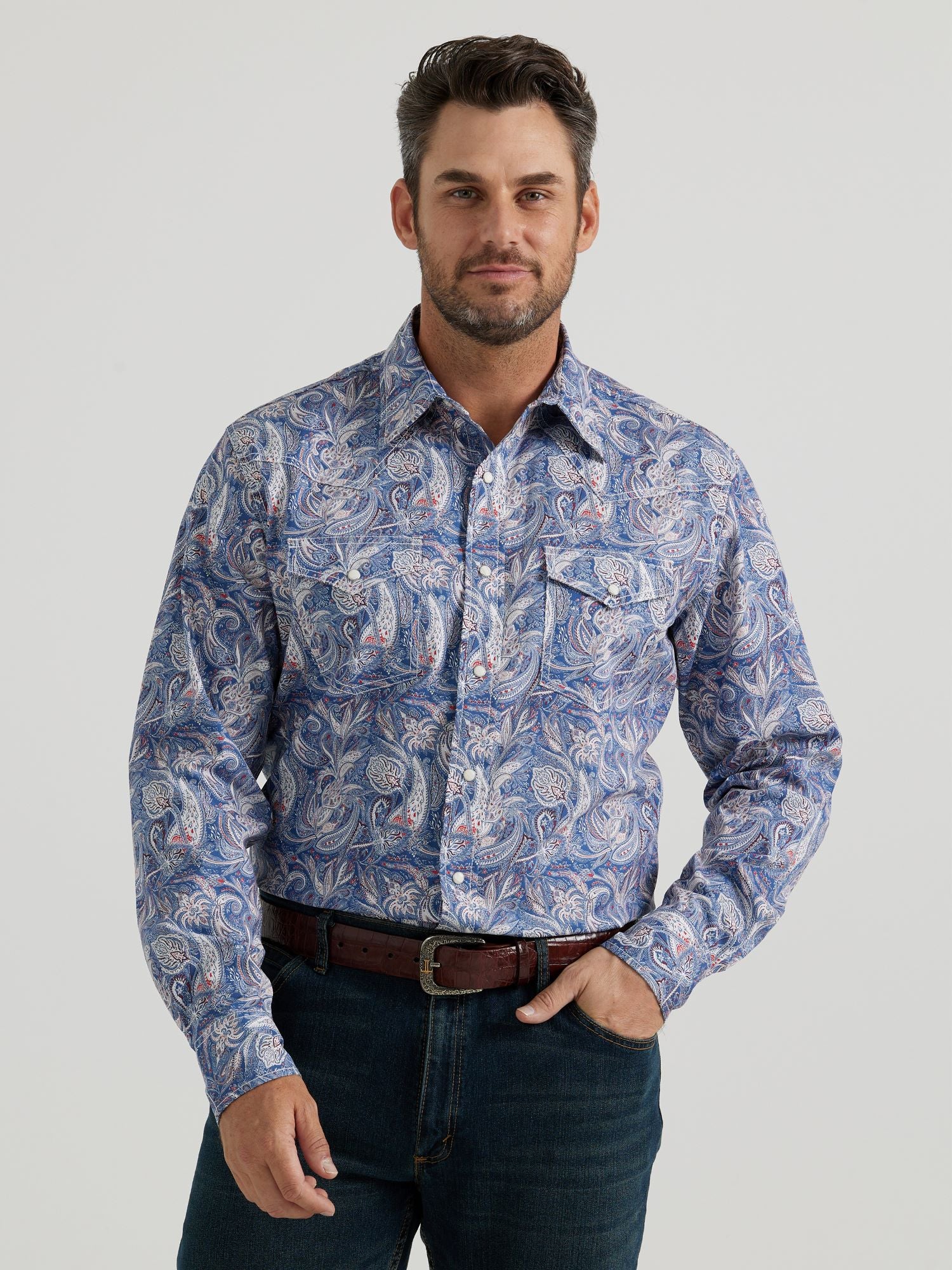 Wrangler Men's 20X Competition Advanced Comfort Western Shirt