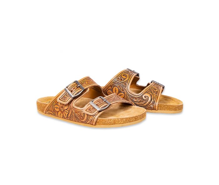 Myra Women's Darla Trail Hand-tooled Sandals