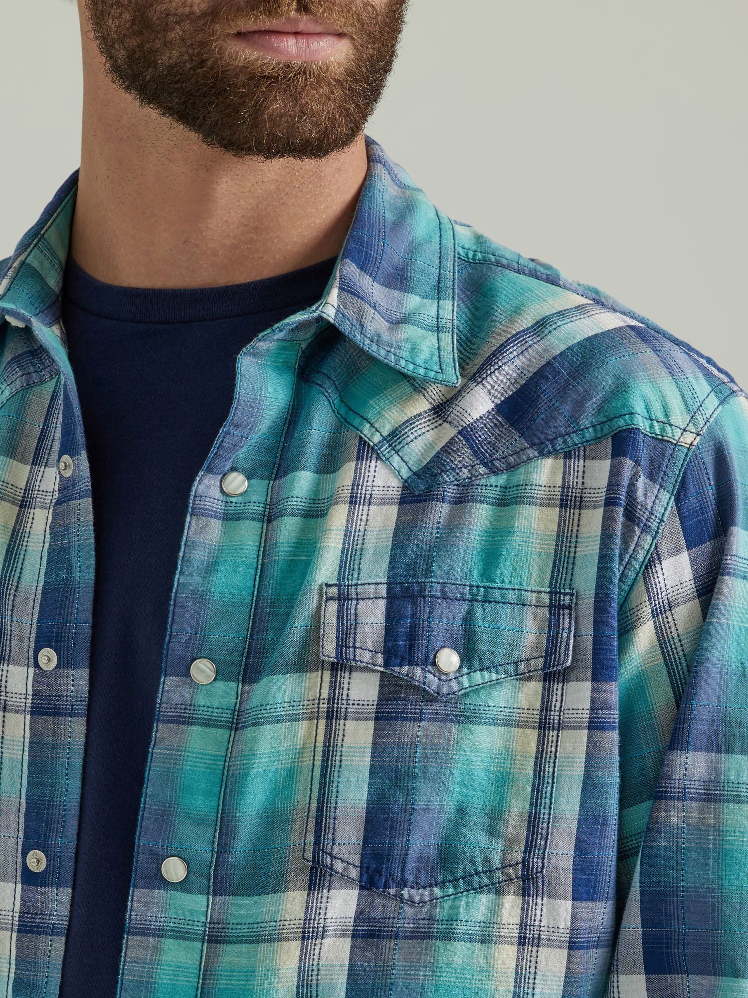 Wrangler Men's Retro Premium Western Shirt