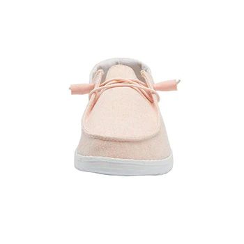 Hey Dude Ladies Wendy Linen Pink Lemonade
