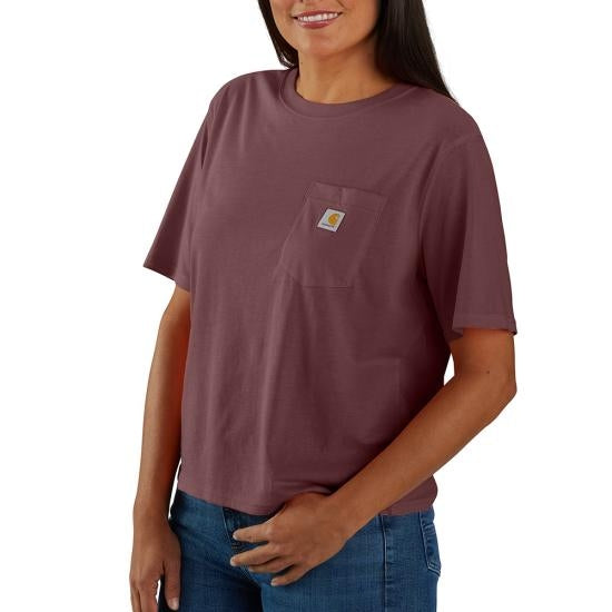 Carhartt Women's Loose Fit Lightweight Short-Sleeve Crewneck T-Shirt