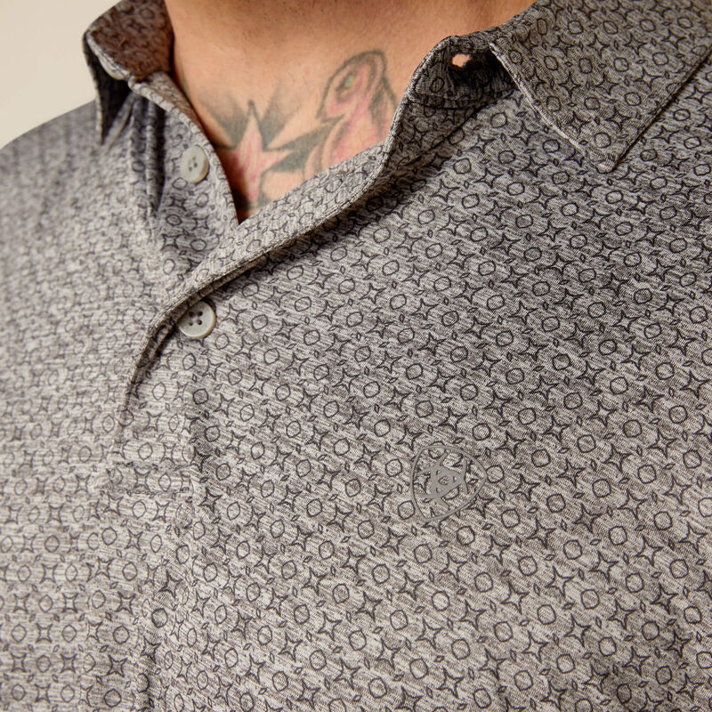 Ariat Men's Charger 2.0 Printed Polo