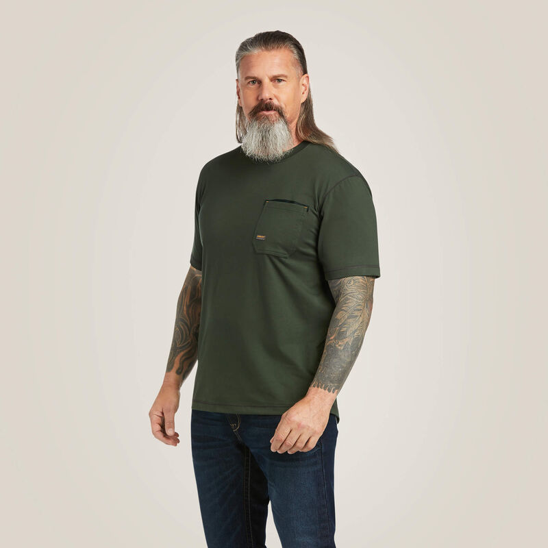 Ariat Men's Rebar Workman Working Dog T-Shirt BIG & TALL
