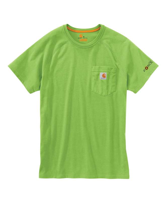 CARHARTT MEN'S FORCE COTTON DELMONT SHORT-SLEEVE T-SHIRT