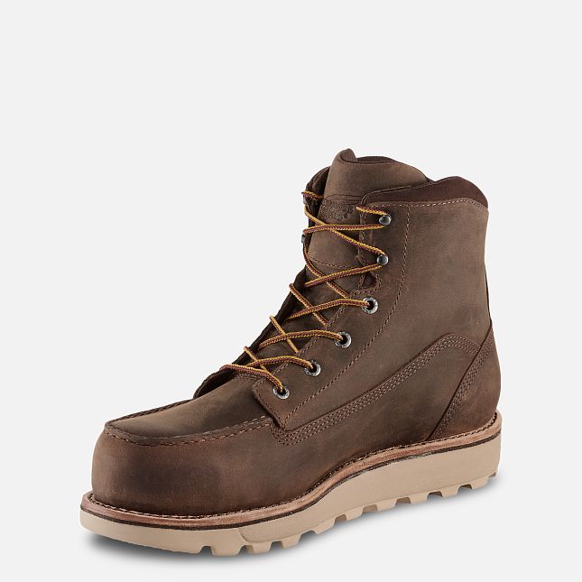 Red Wing Men's 6" Waterproof Safety Toe Traction Tred Lite Boot