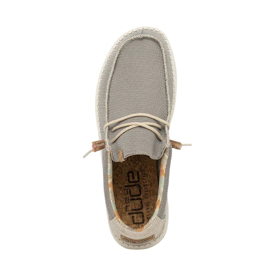 Hey Dude Men's Wally Eco Sox Cobblestone