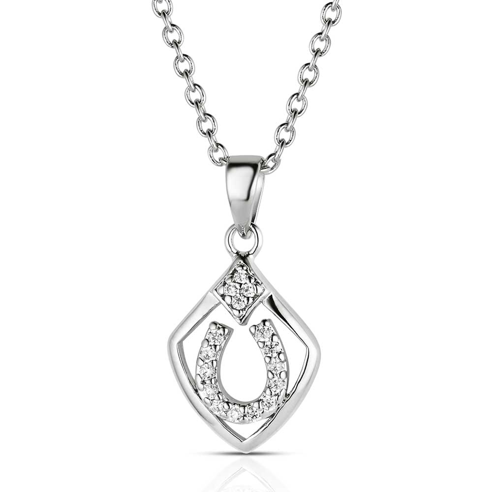 Montana Heartfelt Luck Horseshoe Necklace